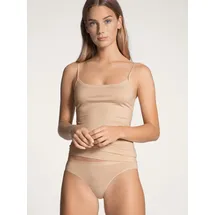 CALIDA Natural Comfort Spaghetti-Top Beige S