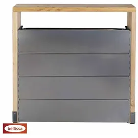 Bellissa Vertikales Hochbeet Inalto M4 100 x 32 x 100 cm