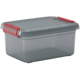 KIS 237490 Aufbewahrungsbox K Latch stapelbar (B x H x T) 390 x 180 x 290 mm Rauchgrau, Transluzent