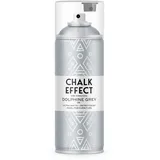 CL COSMOS LAC Kreidefarbe Spray Chalk Effect - hochwertige chalky Kreidesprühfarbe Farbspray - Spray Paint Farbe (Dolphin Grey)