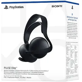 Sony PULSE EliteTM Wireless, Over-ear Gaming Headset Bluetooth Midnight Black