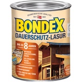 Bondex Dauerschutz-Lasur 750 ml grau seidenglänzend