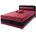 MAINTAL Boxspringbett »Lago«, in 3 verschiedenen Matratzenarten, H2 oder H3 rot