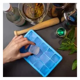 Intirilife 1x Eiswürfelform - 15 Fächern à Gr.: onesize