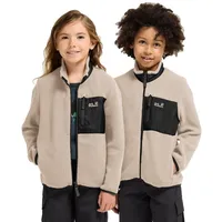 Jack Wolfskin Lite Curl Fleecejacke Beige 116