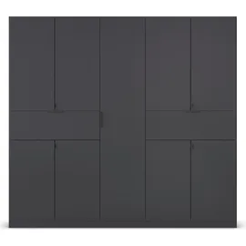 Rauch Drehtürenschrank TICAO 226 x 210 x 54 cm Grau