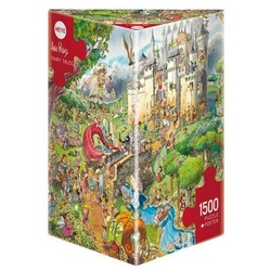 HEYE Puzzle 294144 - Fairy Tales, Cartoon im Dreieck, 1500 Teile -..., 1500 Puzzleteile bunt