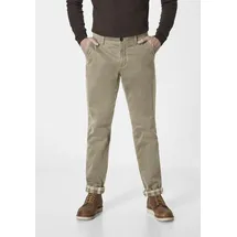 REDPOINT ODESSA THERMO Regular Fit Chinohose Beige W42/L30