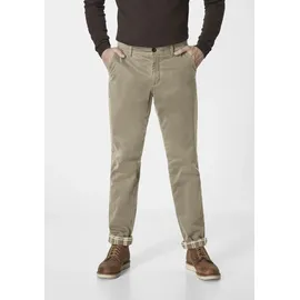REDPOINT ODESSA THERMO Regular Fit Chinohose Beige W42/L30