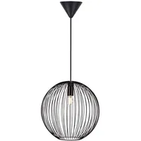 Nordlux Beroni 1-flg. 35 cm rund schwarz