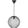Nordlux Beroni 1-flg. 35 cm rund schwarz