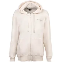 Armani Exchange Sweatjacke - Reißverschluss, Kapuze, Logo weiß, S