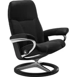 Stressless Stressless® Relaxsessel »Consul«, mit Signature Base, Größe S, Gestell Schwarz, schwarz