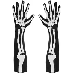 Skeleton Bones Handschuhe 50cm - OS