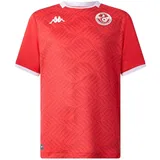 Kappa Tunesien Heimtrikot 2025/26 rot Herren Gr. M