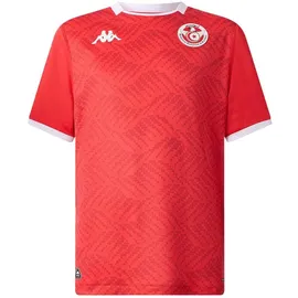 Kappa Tunesien Heimtrikot 2025/26 rot Herren Gr. M