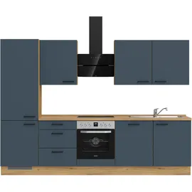 Nobilia Küchenzeile Easytouch II 300 cm blau
