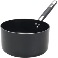 Pentole Agnelli Alblack Hohe Kasserolle 24 cm rund