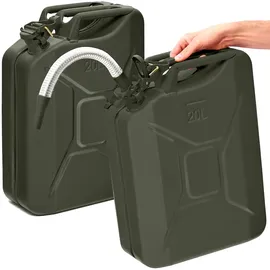 Bw Benzinkanister 20,0 l Bronzegrün