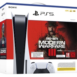 Sony PlayStation 5 Disc Edition + Call of Duty Modern Warfare III Bundle