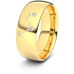 Sternzeichenring Widder 585er Gelbgold - 4450
