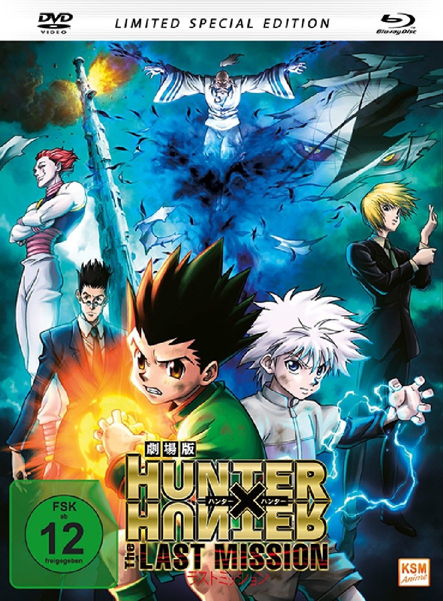 HUNTERxHUNTER - The Last Mission Special Edition im Mediabook [DVD + Blu-ray]