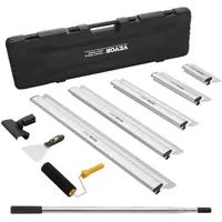 Vevor Trockenbau-Spachtelklingen-Set, 254/406/610/813/1016 mm Spachtelklingen + 862-2072 mm Verlängerungsgriffstange,