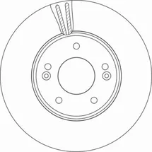 TRW Bremsscheibe DF6966