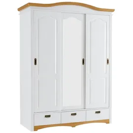 otto home Konrad 153 x 207 x 64 cm weiß/honig