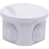TRU Components TC-RA 80x50 TC-10239032 Installations-Gehäuse ABS Kunststoff Weiß