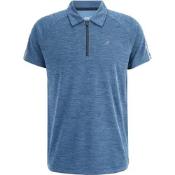 JOY Herren Polo IVO Poloshirt, titanium mel, 48