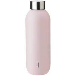 Stelton Isolierflasche Keep Cool 600 ml Edelstahl Rosa