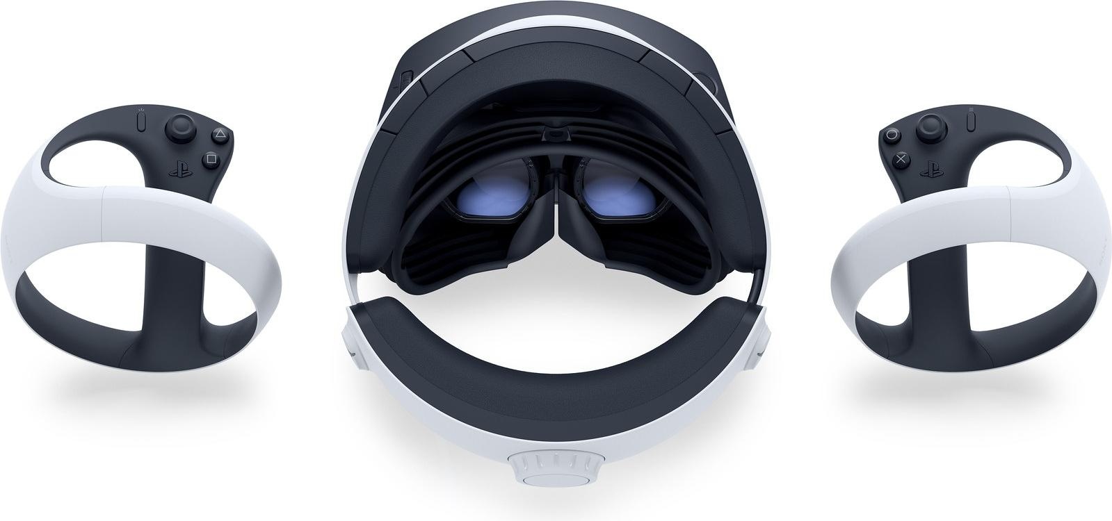 Sony PlayStation VR2, VR Brille, Schwarz, Weiss