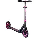 Muuwmi Aluminium Scooter Pro Tretroller 215 mm ABEC 7 Kinder und Erwachsene GS-Geprüft Höhenverstellbar New Pink