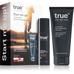 true men skin care Start Me Up! Set für die Hautpflege für Herren