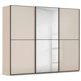 Rauch Schwebetürenschrank SCALE-DUO 271 x 223 x 68 cm Beige/Schwarz