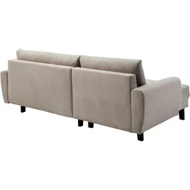 Atlantic Home Collection Ecksofa »Leonid L-Form« mit Schlaffunktion und Bettkasten