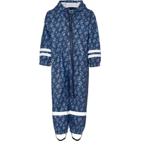 Playshoes Regen-Overall Baustelle allover in marine