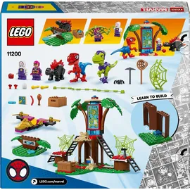 LEGO Marvel Super Heroes Spielset - Showdown am Baumhaus: Spidey-Rex vs. Gobby-Raptor 11200