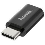 Hama USB-OTG-Adapter USB-C 2.0 [Stecker] auf USB 2.0 Micro-B [Buchse] (200310)