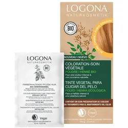 LOGONA Pflanzen-Haarfarbe Pulver Kupferblond 100 ml