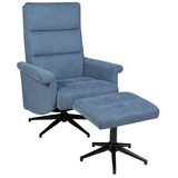 Duo Collection Relaxsessel mit leichtgängiger Relaxfunktion durch Körperdruck einstellbar«, blau