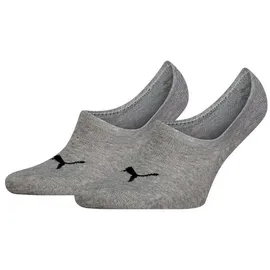 Puma Füßlinge Puma Unisex Füßlinge High Cut Footie 2P 701225907 grau 43-46