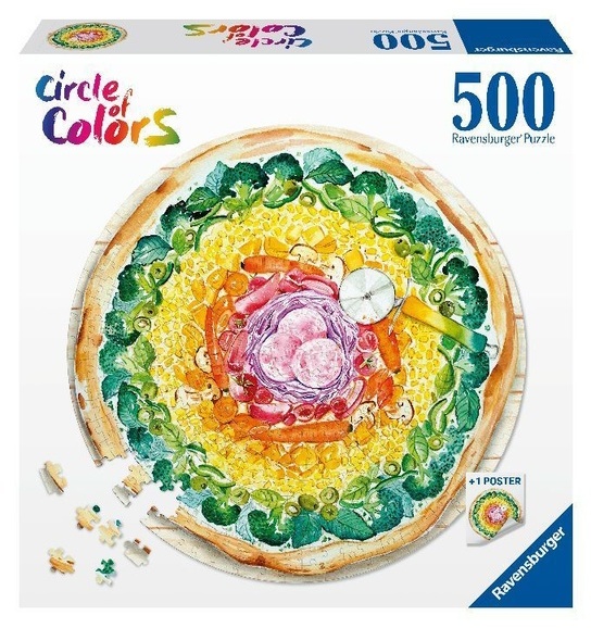 Circle Of Colors Pizza