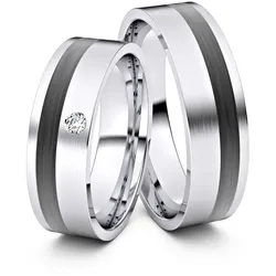 Trauringe Seattle 333er Weiflgold - 3570