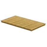 Zebra Technologies Zebra Derex Tischplatte 100x180cm aus recyceltem Teakholz