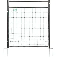 kerbl hobbyfarming Tür für Elektrozaunnetz bis 106 cm Öffnungsbreite 86 cm Weiß