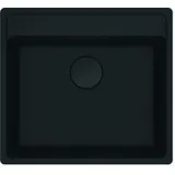Franke Einbaubecken Maris MRG 610-52 A Black Matt - Black Collection Handbetätigung