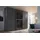 Rauch »Kleiderschrank Schrank Garderobe Schlafzimmerschrank LUMIS«, mit Glasrahmentüren aus transparentem Grauglas MADE IN GERMANY grau