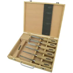 BRÜDER MANNESMANN Schnitzwerkzeug-Satz »M66107«, Holzfarben, Holz - braun